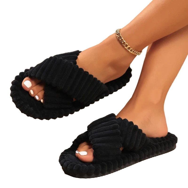 Dames Pantoffels Pluizig en Comfortabel 3