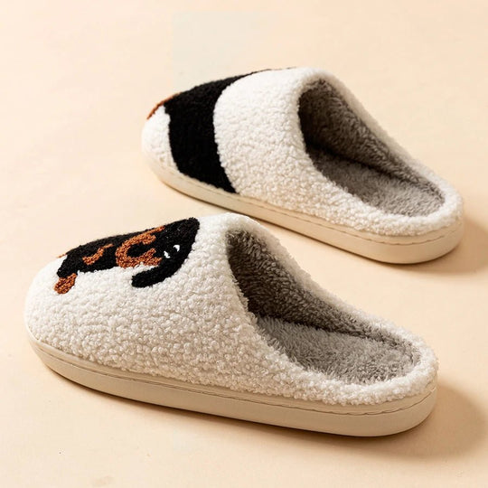 Dames Pantoffels Teckel Motief 5
