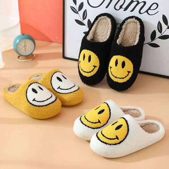 Dames Pantoffels met Smiley Design 2