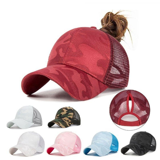 Dames Pet Met Kabelgat en Verstelbare Sluiting Sportief Casual 7