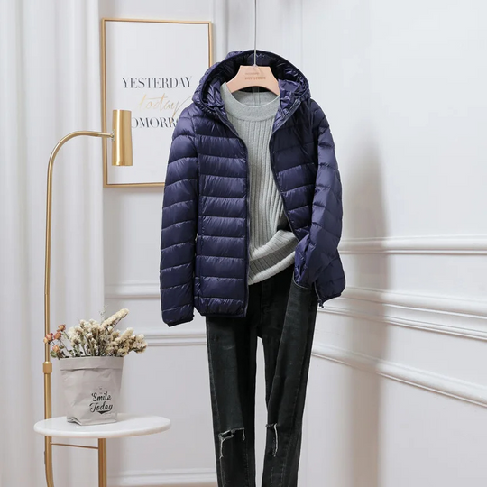 Dames Puffer Jacket Regular Fit Ultralicht Gequilt 3