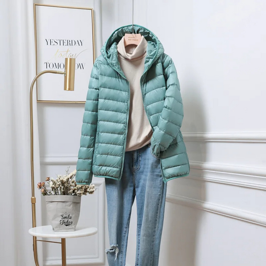 Dames Puffer Jacket Regular Fit Ultralicht Gequilt 4