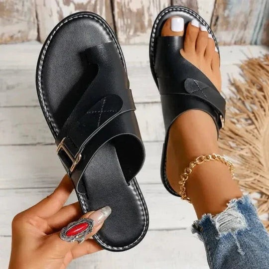 Dames Sandalen Vintage Stijl met Ondersteuning voor Comfortabele Wandeling 5