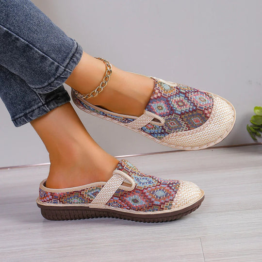 Dames Slip-On Schoenen Ademend Geheugenfoam Flexibele Zool 3