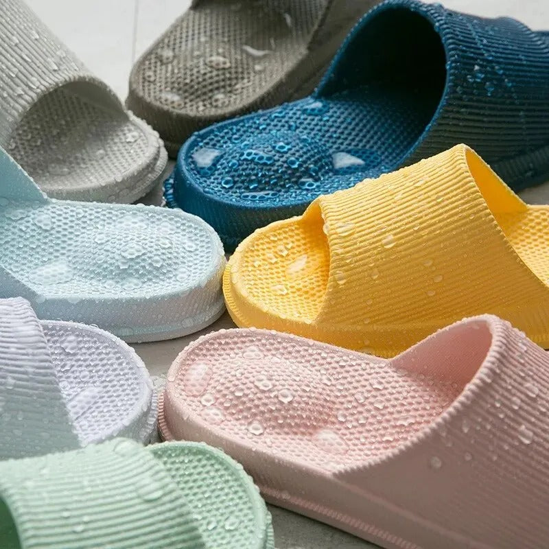 Dames Slippers met Hak Comfortabel Design 4