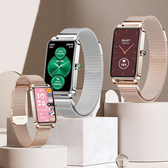 Dames Smartwatch Fitness Tracking met Meldingen en Personaliseerbare Wijzerplaten 2