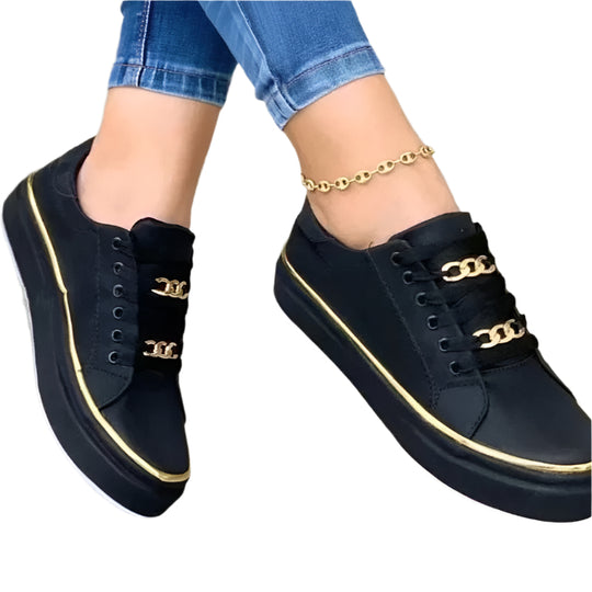 Dames Sneakers Comfortabel Design Flexibele Zool 0