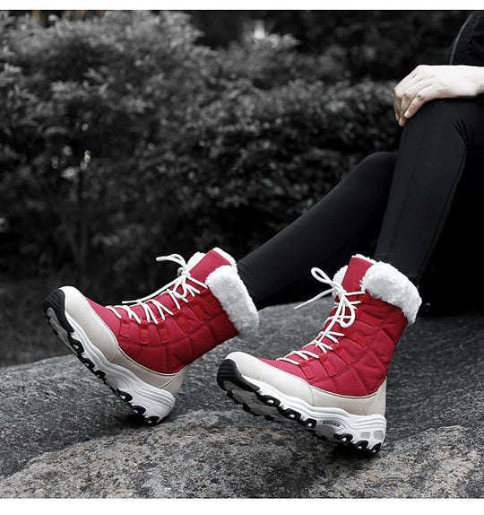 Dames Snowboots Warm Gevoerd 9