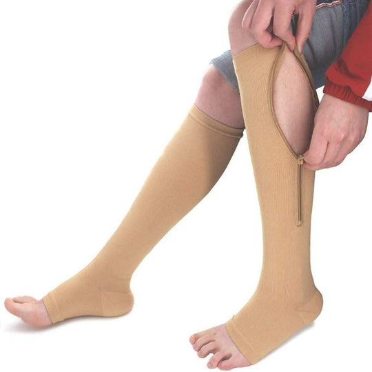 Dames Steunkousen met Ritssluiting voor Comfortabel Gebruik 2