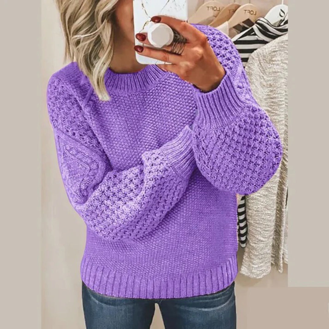Dames Sweater van Uld met Klassiek Design 6