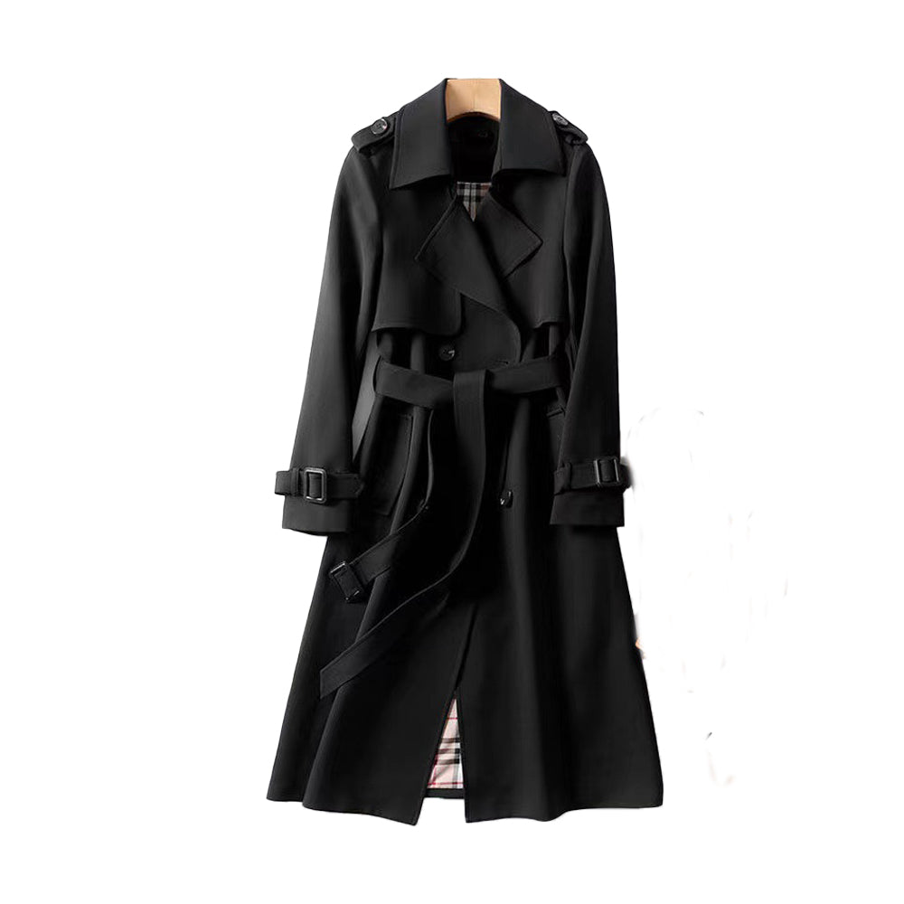 Dames Trenchcoat met Dubbelknopen 7