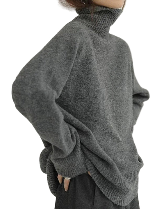 Dames Turtleneck Trui Wolmix 3
