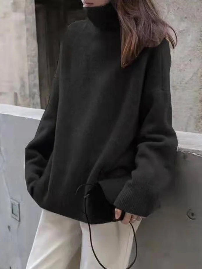 Dames Turtleneck Trui Wolmix 5