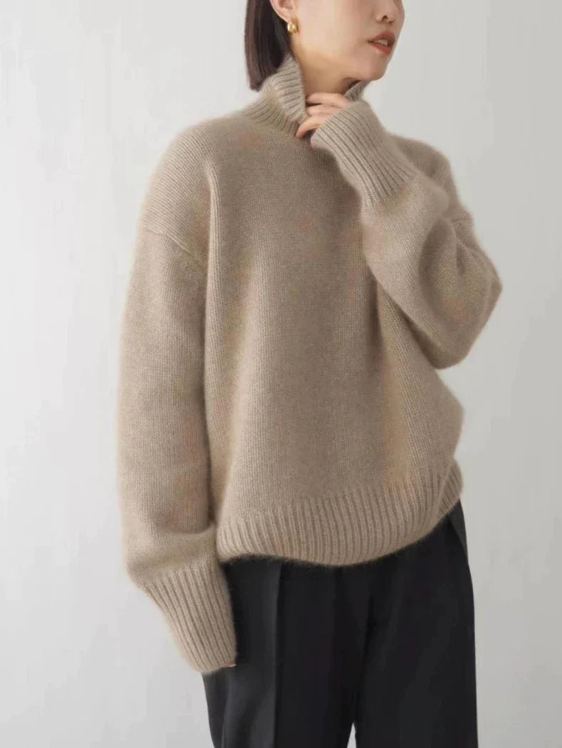 Dames Turtleneck Trui met Hoge Krage 6