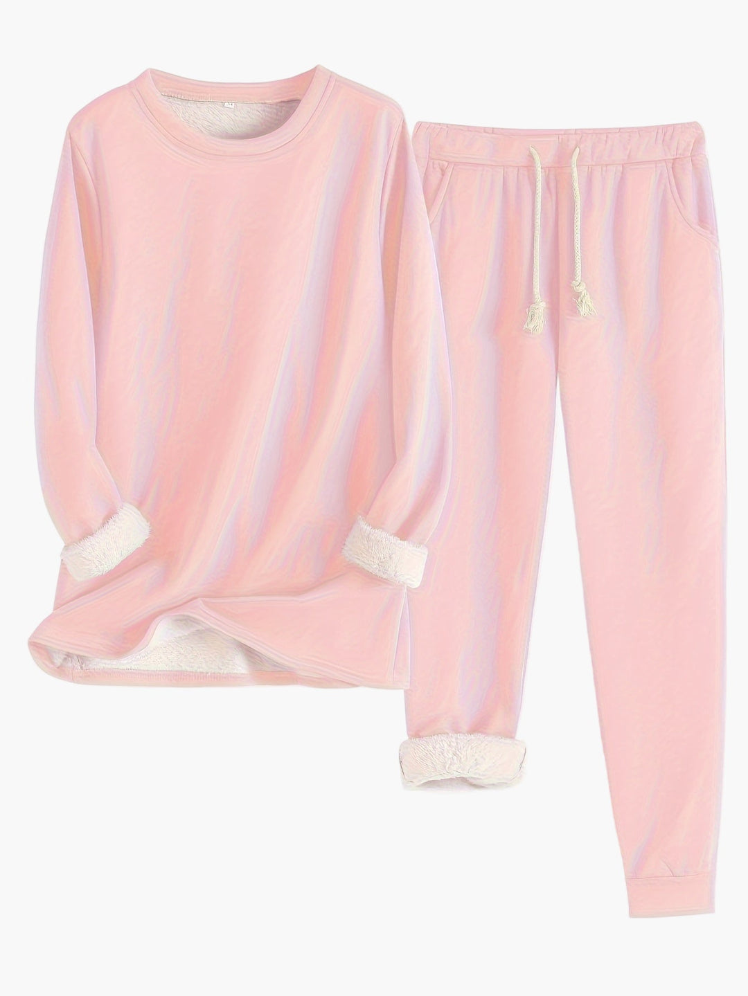 Dames Tweedelige Loungeset Casual 4