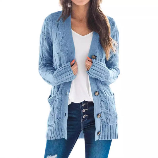 Dames Vest Lange Mouwen Casual 4