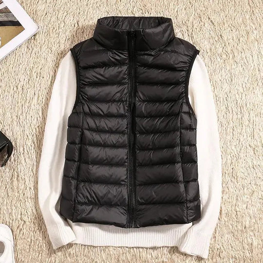 Dames Vest Mouwloos Lichtgewicht Puffer voor Casual en Actieve Gelegenheden 0