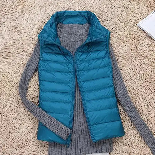 Dames Vest Mouwloos Lichtgewicht Puffer voor Casual en Actieve Gelegenheden 2