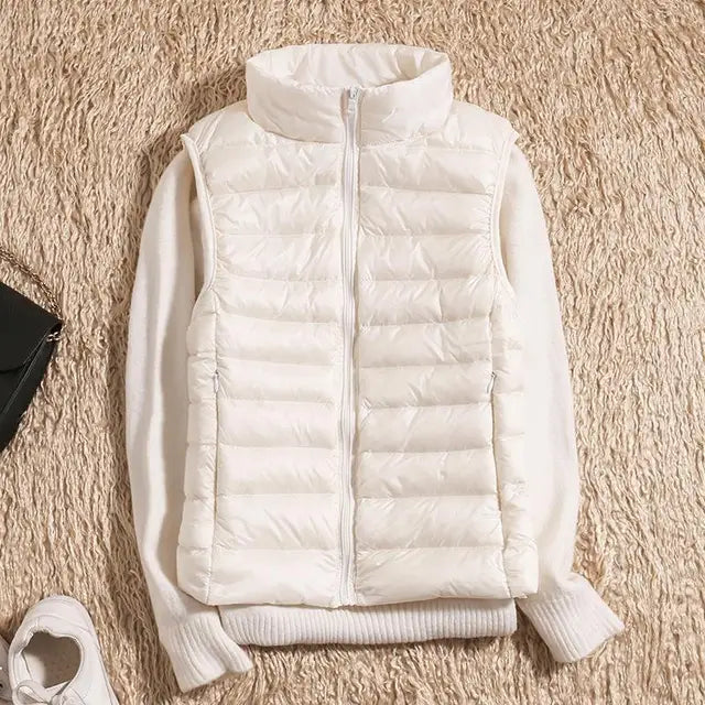 Dames Vest Mouwloos Lichtgewicht Puffer voor Casual en Actieve Gelegenheden 8