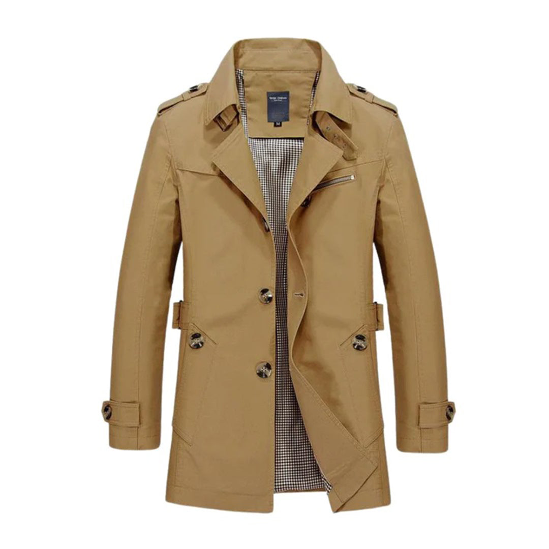 Dames Winterjas Met Reverskraag 3