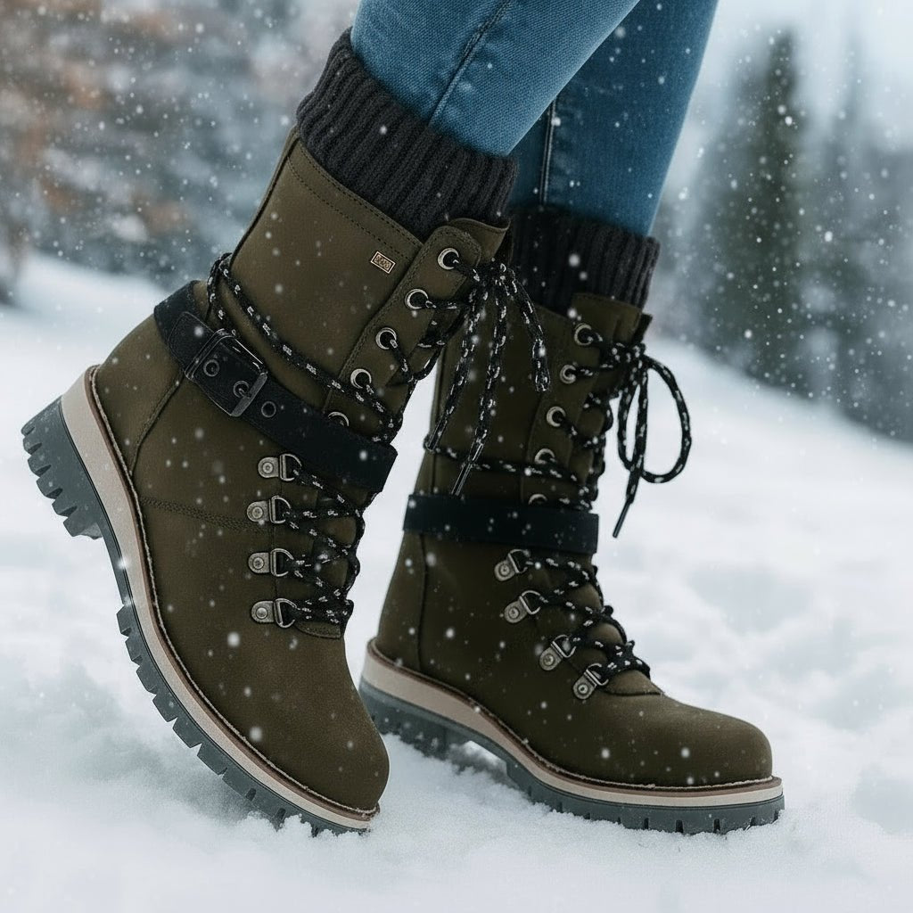 Dames Winterlaarzen Waterdicht met Thermische Voering 4