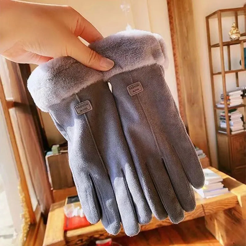 Dameshandschoenen Suède Warm en Trendy 7