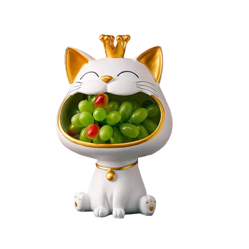 Decoratief Beeldje Vrolijke Kat 0