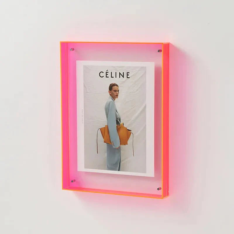 Decoratief Fotolijstje PrismFrame met Kleurrijke Randen 13