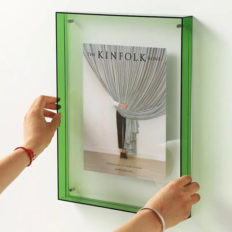 Decoratief Fotolijstje PrismFrame met Kleurrijke Randen 3