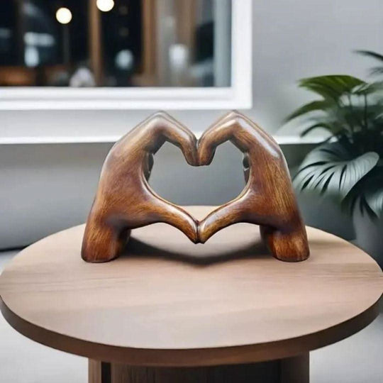 Decoratief Houten Figuur Handgemaakt voor een Warm Huis 1