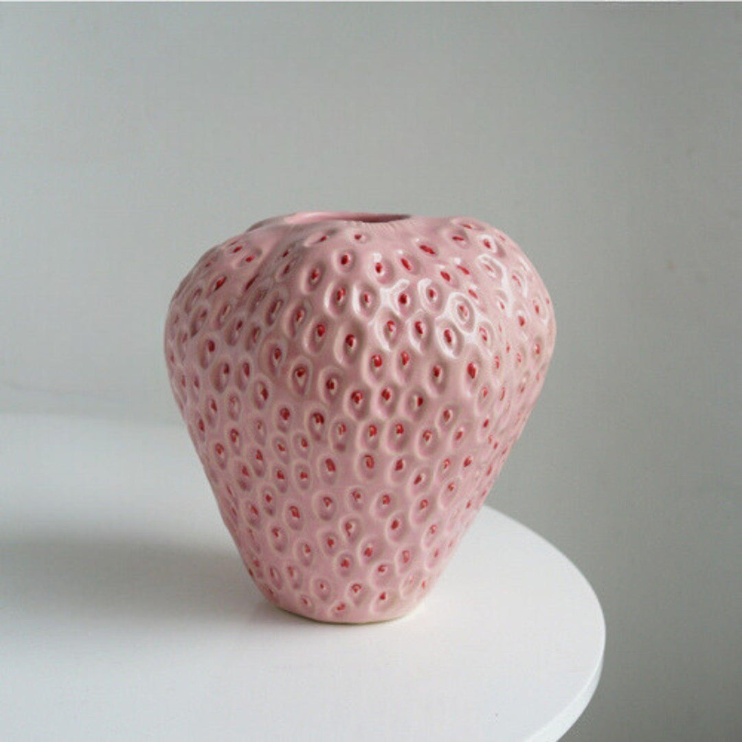 Decoratieve Aardbei Vaas Keramisch 13