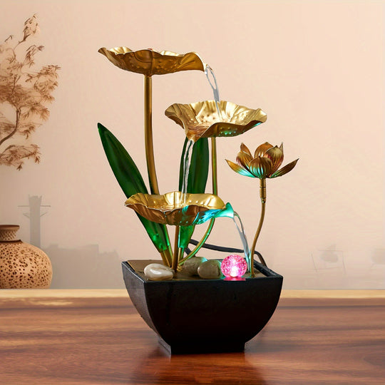 Decoratieve Binnenfontein Lotus Serein voor Rustgevende Sfeer 3
