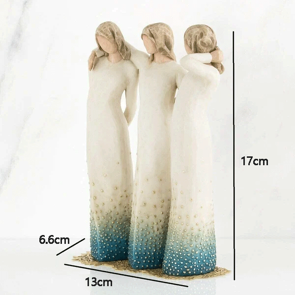 Decoratieve Figuur voor Vriendschap en Ondersteuning 1