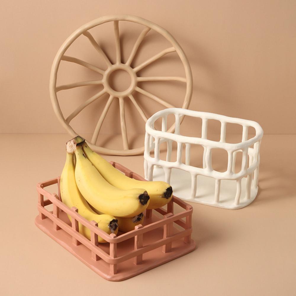 Decoratieve Fruitschaal Nordic Resin 1