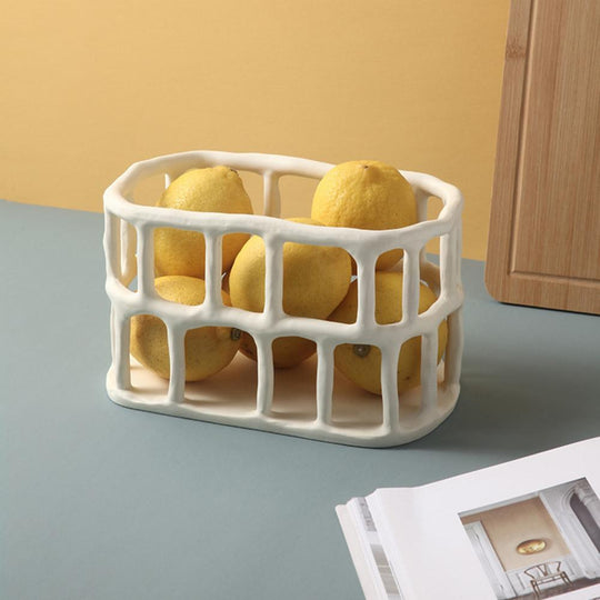 Decoratieve Fruitschaal Nordic Resin 6