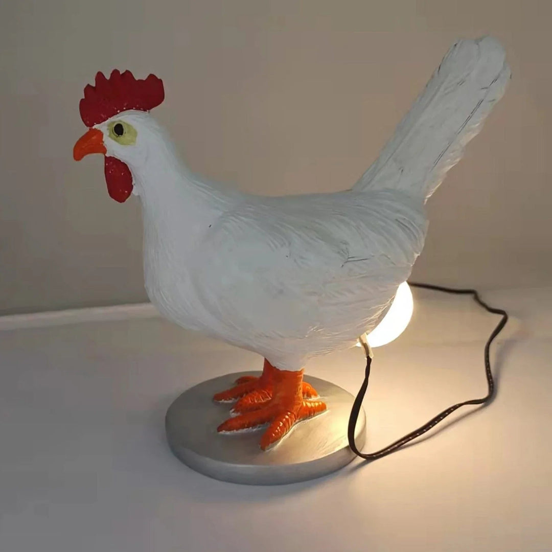 Decoratieve Kippenlamp met Uniek Ontwerp 2