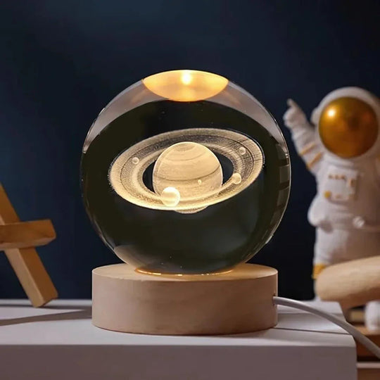 Decoratieve Kristallen Bol 3D Gegraveerd voor Unieke Verlichting 5