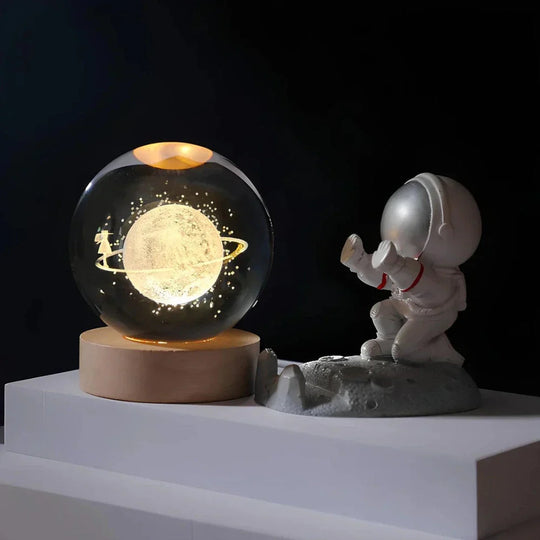 Decoratieve Kristallen Bol 3D Gegraveerd voor Unieke Verlichting 8
