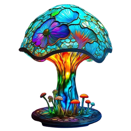 Decoratieve Lamp VitraLuxe met Kleurrijk Glas 0