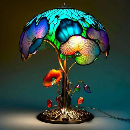 Decoratieve Lamp VitraLuxe met Kleurrijk Glas 1