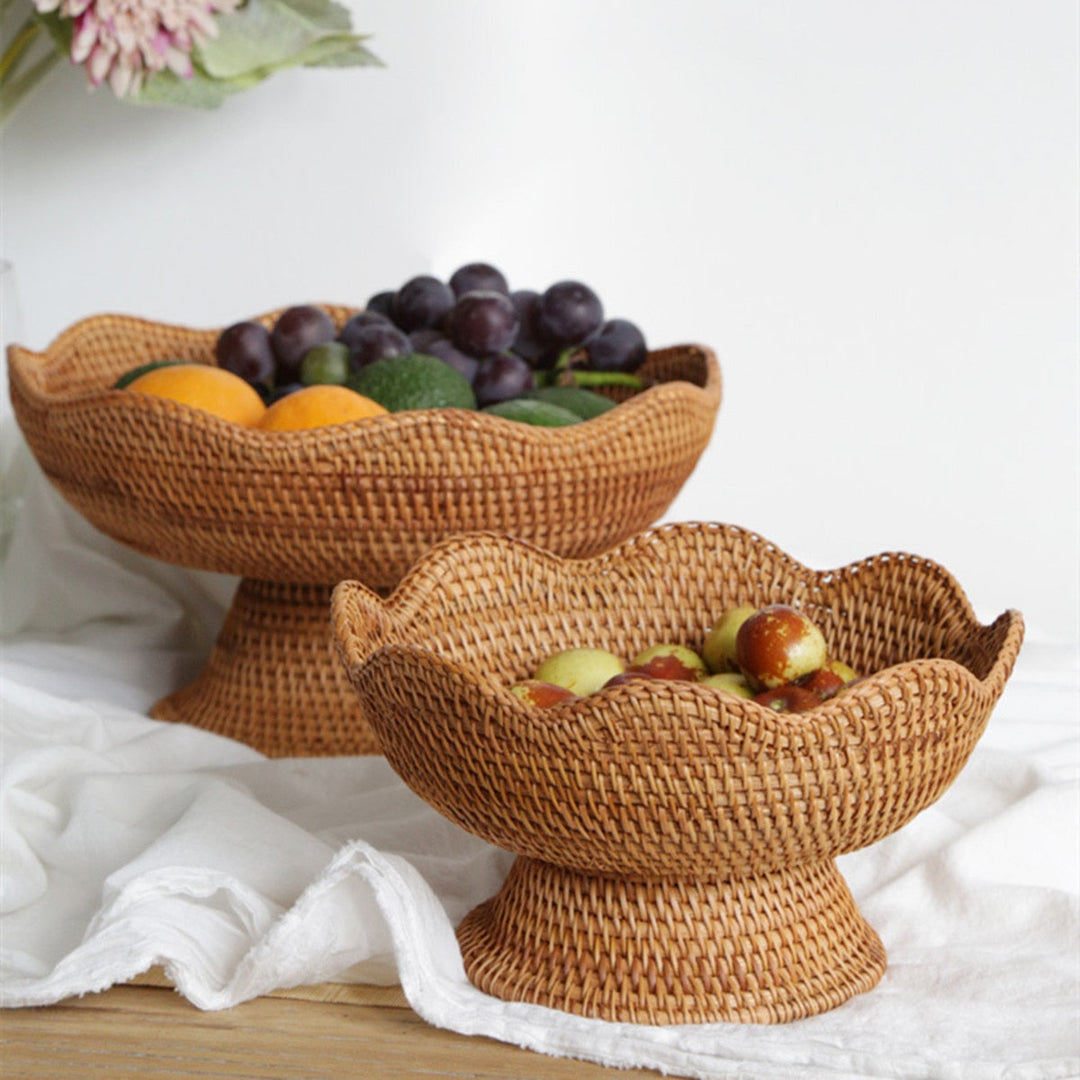 Decoratieve Rotan Fruitmanden voor Thuisgebruik 1