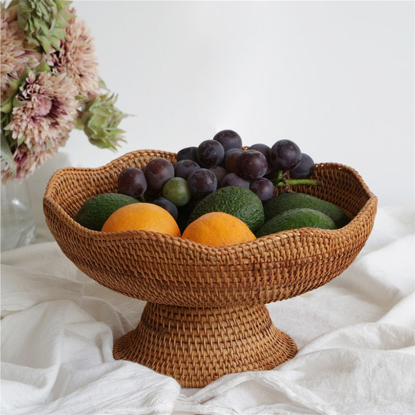 Decoratieve Rotan Fruitmanden voor Thuisgebruik 4