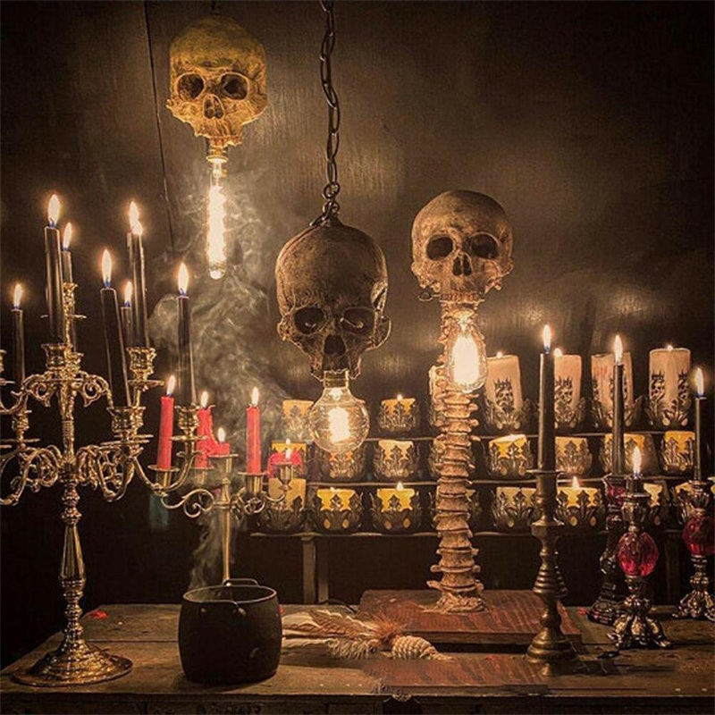 Decoratieve Schedellamp met Ruggengraat voor Griezelige Decoratie 3