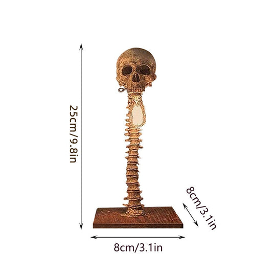 Decoratieve Schedellamp met Ruggengraat voor Griezelige Decoratie 8