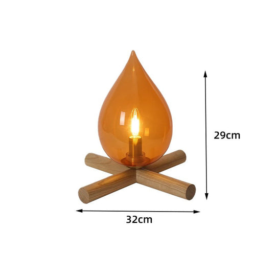 Decoratieve Sfeerlamp met Vuurvlam Effect 3