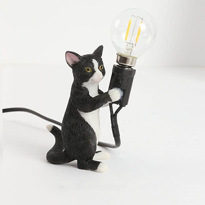 Decoratieve Tafellamp Kattenbeeldje 5