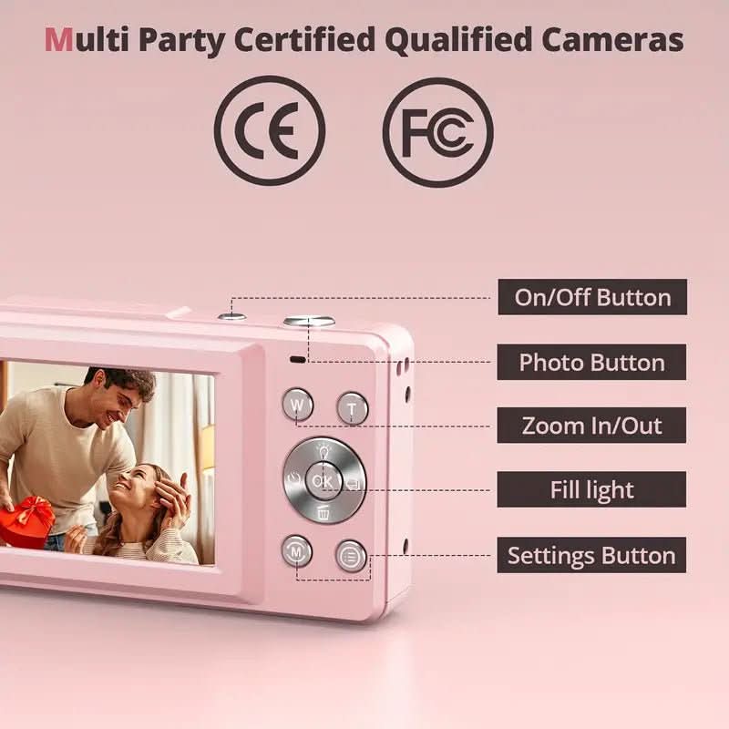 Digitale Camera Vintage Stijl met Moderne Functies 3