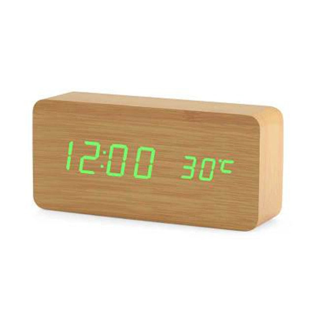 Digitale LED Wekker met Spraakbesturing en Modern Design 5