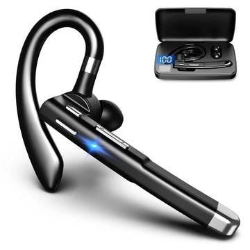 Draadloze Bluetooth 5.1 Headset met Dubbele Microfoon 0