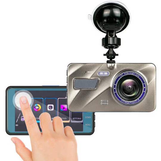 Draadloze Dashcam Voor en Achter Met Nachtzicht en 170° Groothoeklens 3